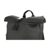 Sac à dos sportif à fermeture 'roll-top', avec fermeture en plastique robuste, de la marque italienne Tucano