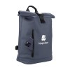 Sac à dos sportif à fermeture 'roll-top', avec fermeture en plastique robuste, de la marque italienne Tucano