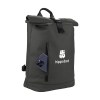 Sac à dos sportif à fermeture 'roll-top', avec fermeture en plastique robuste, de la marque italienne Tucano