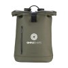 Sac à dos sportif à fermeture 'roll-top', avec fermeture en plastique robuste, de la marque italienne Tucano