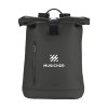 Sac à dos sportif à fermeture 'roll-top', avec fermeture en plastique robuste, de la marque italienne Tucano