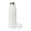 Bouteille d'eau à simple paroi en acier inoxydable recyclé