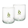 Verre courbés Rebottled® fabriqués à partir de bouteilles de vin recyclées
