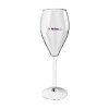 Verre à champagne en plastique, de la marque HappyGlass