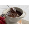Mini-service à fondue Gusta en céramique résistante à la chaleur