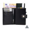 Card Wallet MagSafe en cuir pouvant contenir jusqu'à 6 cartes, des billets et des pièces