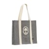 Sac à provisions spacieux et solide, composé à 80% de coton mélangé recyclé et à 20% de polyester mélangé recyclé (210 g/m²)