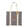 Sac à provisions spacieux et solide, composé à 80% de coton mélangé recyclé et à 20% de polyester mélangé recyclé (210 g/m²)