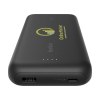 Puissante batterie externe de 20 000 mAh composée à 72% de plastique recyclé avec câble USB-C intégré (12 cm)