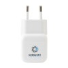 Chargeur USB-C compact avec port USB-C 45 W et boîtier en plastique recyclé