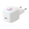 Chargeur USB-C compact avec port USB-C 45 W et boîtier en plastique recyclé