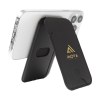 Porte-cartes MagSafe de la marque Valenta en cuir vegan durable, pouvant contenir jusqu'à 3 cartes (bancaires) avec protection RFID/NFC
