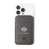 Porte-cartes MagSafe de la marque Valenta en cuir vegan durable, pouvant contenir jusqu'à 3 cartes (bancaires) avec protection RFID/NFC