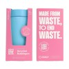 Gobelet à café à emporter réutilisable, circulaire et à double paroi, dotée d'un couvercle à 360 degrés et d'un système de fermeture Trust-Lock™ Twist
