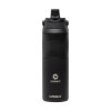 Bouteille isotherme en acier inoxydable 18/8 dotée d'un revêtement protecteur en poudre