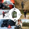 Poncho thermique 2-en-1 pour la survie en plein air