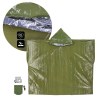 Poncho thermique 2-en-1 pour la survie en plein air