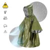 Poncho thermique 2-en-1 pour la survie en plein air
