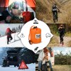 Poncho thermique 2-en-1 pour la survie en plein air