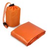 Poncho thermique 2-en-1 pour la survie en plein air
