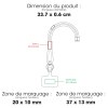 DIEGO M - BND1000M - Bracelet pour téléphone portable en RPET