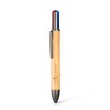 4KOLOR Bamboo - BND142 - Stylo à bille FSC Bamboo 4 couleurs