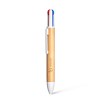 4KOLOR Bamboo - BND142 - Stylo à bille FSC Bamboo 4 couleurs