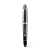 THE BIG PEN - BND180 - Stylo à bille roulante en acier inoxydable recyclé