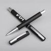 LYD Roller - BND182RB - Stylo à bille roulante en acier inoxydable recyclé