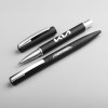 LYD Roller - BND182RB - Stylo à bille roulante en acier inoxydable recyclé