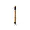 NOCLIP SPIN BB- BND188BB - Stylo à bille rotatif en bambou FSC et aluminium recyclé