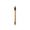 NOCLIP SPIN BB- BND188BB - Stylo à bille rotatif en bambou FSC et aluminium recyclé
