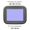 ALLO2 - BND405 - Support magnétique universel pour ventilation de voiture en ABS recyclé