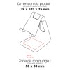 STAN - BND408 - Support de téléphone de bureau en aluminium recyclé