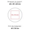 ECHO - BND500 - Enceinte sans fil (ABS recyclé)