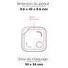 VIBETAG - BND552 - Traceur compatible avec les systèmes Apple et Android