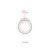 HANG FINDY - BND554 - Système double Apple + Android, tracker en PU recyclé