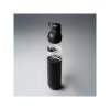 HOOKIPA L - 360° - BND877L - Bouteille et gobelet 2 en 1 (750 ml / 620 ml) Double paroi en acier inoxydable recyclé et ABS