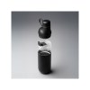 HOOKIPA M - BND877M - Bouteille et gobelet 2 en 1 (500 ml / 370 ml) Double paroi en acier inoxydable recyclé et ABS