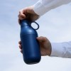 HOOKIPA M - BND877M - Bouteille et gobelet 2 en 1 (500 ml / 370 ml) Double paroi en acier inoxydable recyclé et ABS