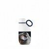 HOOKIPA S - 360° - BND877S - Bouteille et gobelet 2 en 1 (330 ml / 200 ml) Double paroi en acier inoxydable recyclé et ABS