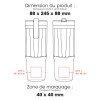 CALYPSO 878 - 360° - BND878 - Gobelet en acier inoxydable recyclé à double paroi et sous vide, 900 ml / 30 oz