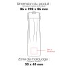 CALYPSO 880XXL - 360° - BND880XXL - Bouteille de sport en acier inoxydable recyclé à double paroi et sous vide, 1 litre/33 oz