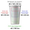 MAGIK-KUP - BND885M - Tasse en aluminium recyclé de 450 ml / 15 oz qui change de couleur