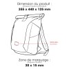 ONDA - BND932 - Sac à dos Ocean Plastic Roll Top 22 L Le sac Waste2Gear le plus vendu de Chili