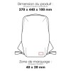 SHAPE - BND988 - Sac à dos pour ordinateur Waste2gear 20 L