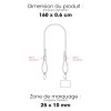 PEDRO L - BND998L - Câbles de recharge et bandoulière pour téléphone en TPE recyclé
