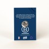 Badge Tourond taille S gravé avec aimant avec carte personnalisée