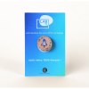 Badge Tourond taille S imprimé avec aimant avec carte personnalisée
