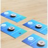 Badge Tourond taille S imprimé avec aimant avec carte personnalisée